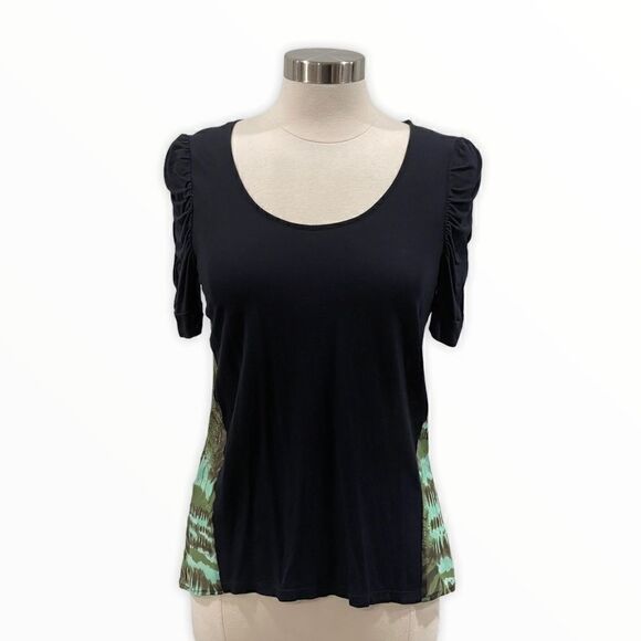 INC International Concepts Ruched Half Sleeves Top - Picture 6 of 10